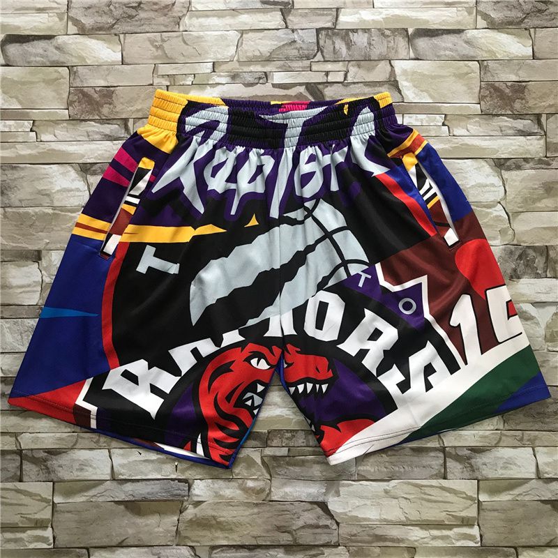 Men NBA Toronto Raptors Shorts 20216181